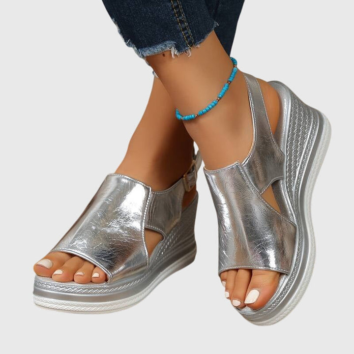 Rowena London women's orthopaedic comfort sandals with cushioned arch support