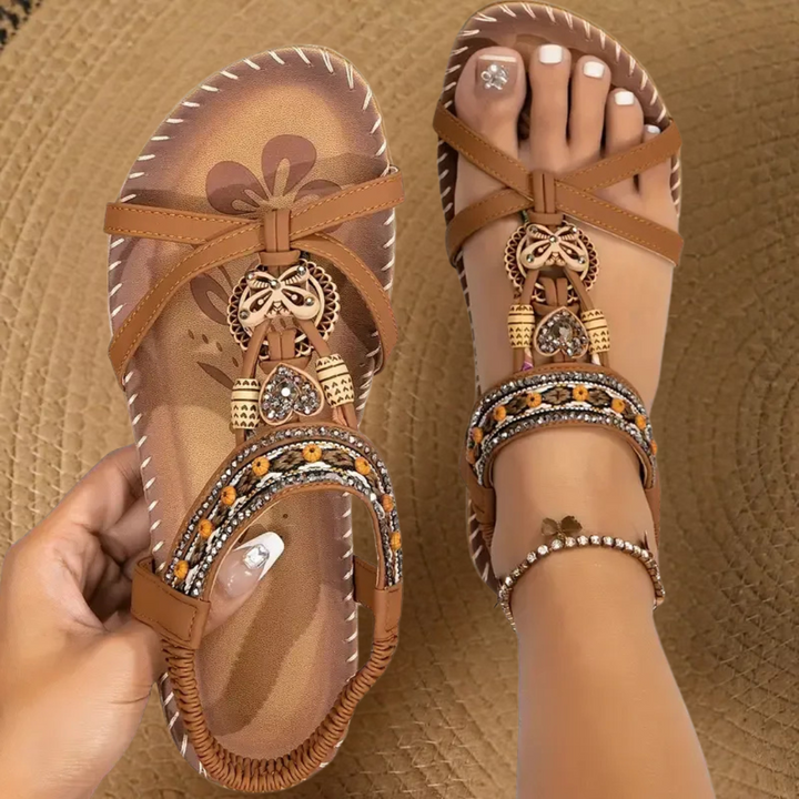 Rowena London women's orthopaedic comfort sandals with cushioned arch support