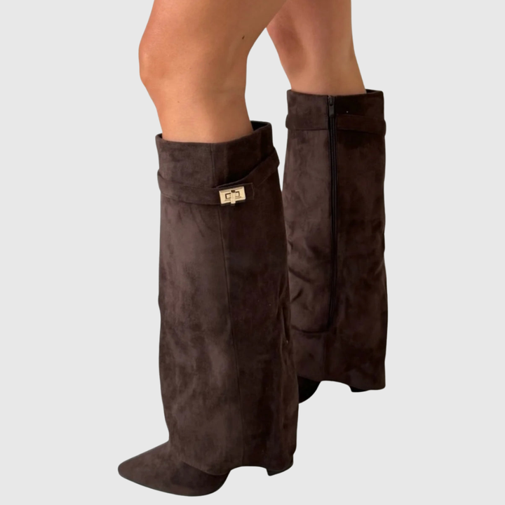 Women's Leather Boots — LELENE