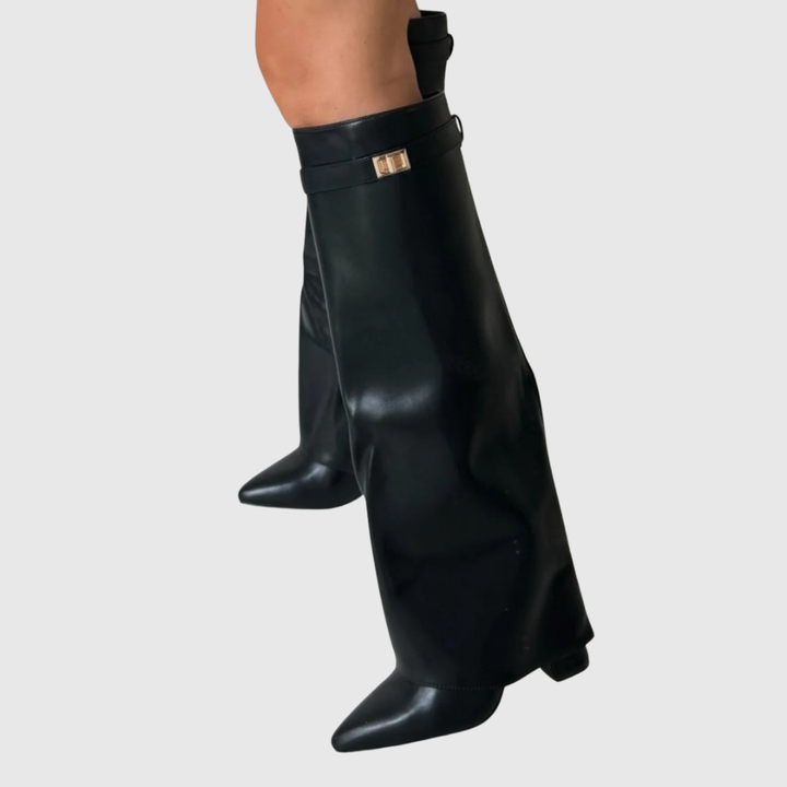 Women's Leather Boots — LELENE