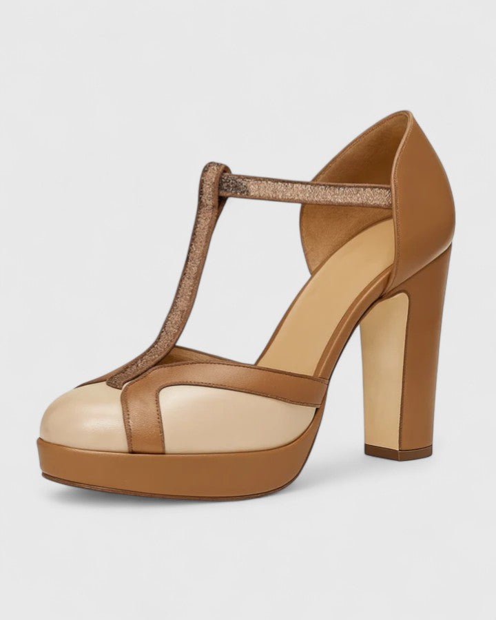 Vivienne | Orthopaedic Heels Elegance — Beige / 2.5