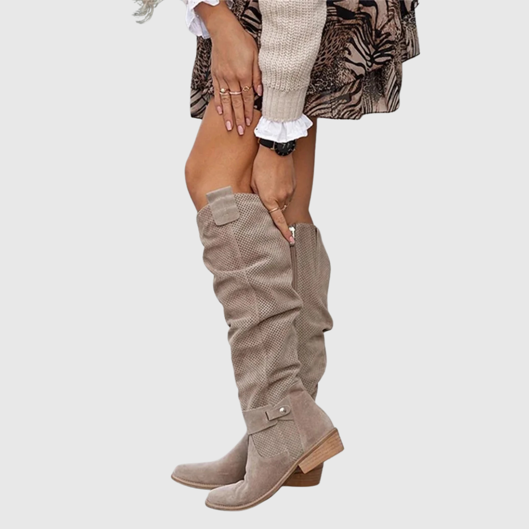 Women's Leather Boots — ELVORIA