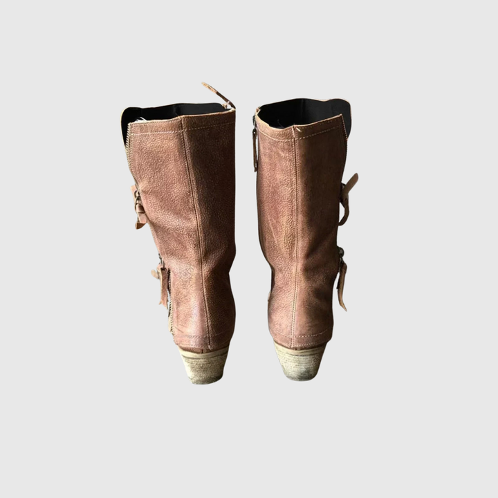 Women's Leather Boots — TAMERA
