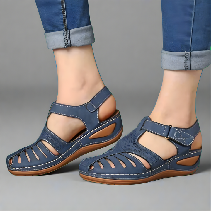 Rowena London women's orthopaedic comfort sandals with cushioned arch support
