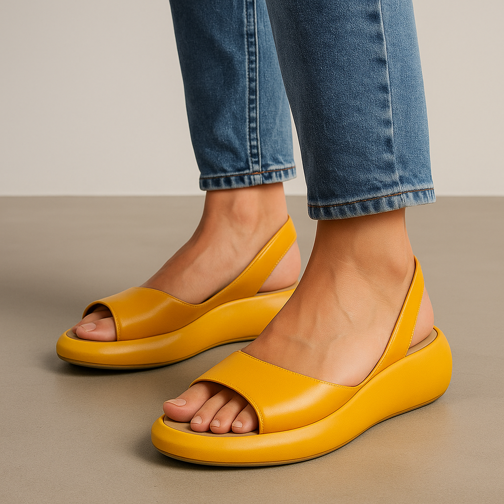 Rowena London women's orthopaedic comfort sandals with cushioned arch support
