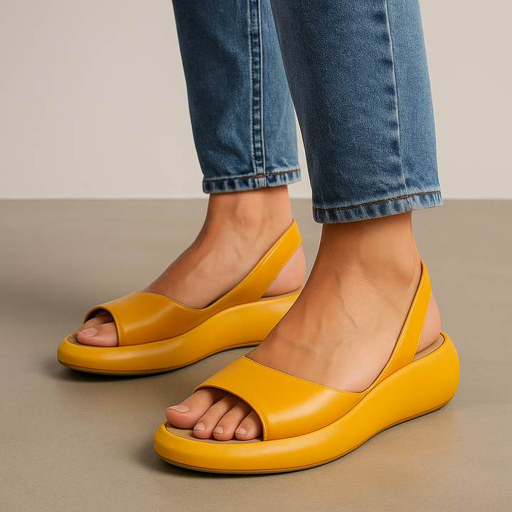 Rowena London women's orthopaedic comfort sandals with cushioned arch support