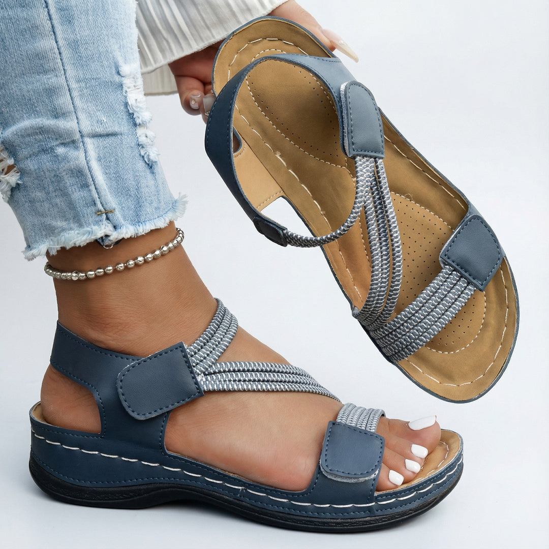 Rowena London women's orthopaedic comfort sandals with cushioned arch support