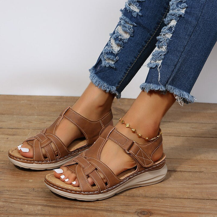 Rowena London women's orthopaedic comfort sandals with cushioned arch support