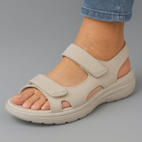 Rowena London women's orthopaedic comfort sandals with cushioned arch support