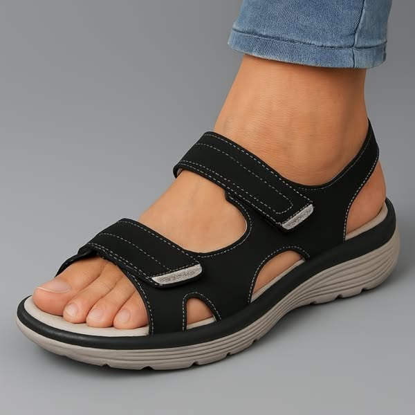 Rowena London women's orthopaedic comfort sandals with cushioned arch support