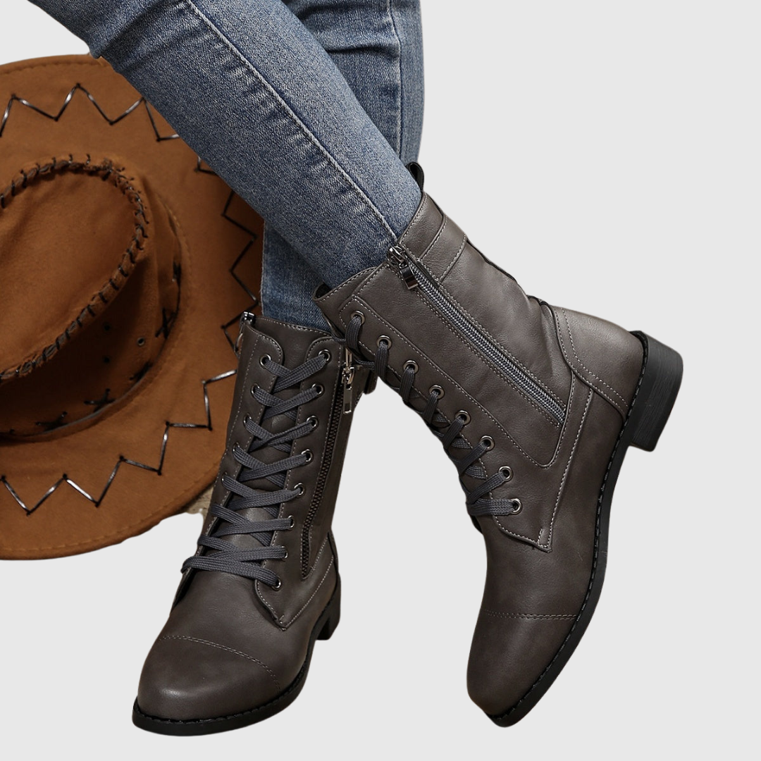 Women's Leather Boots — CARMINE