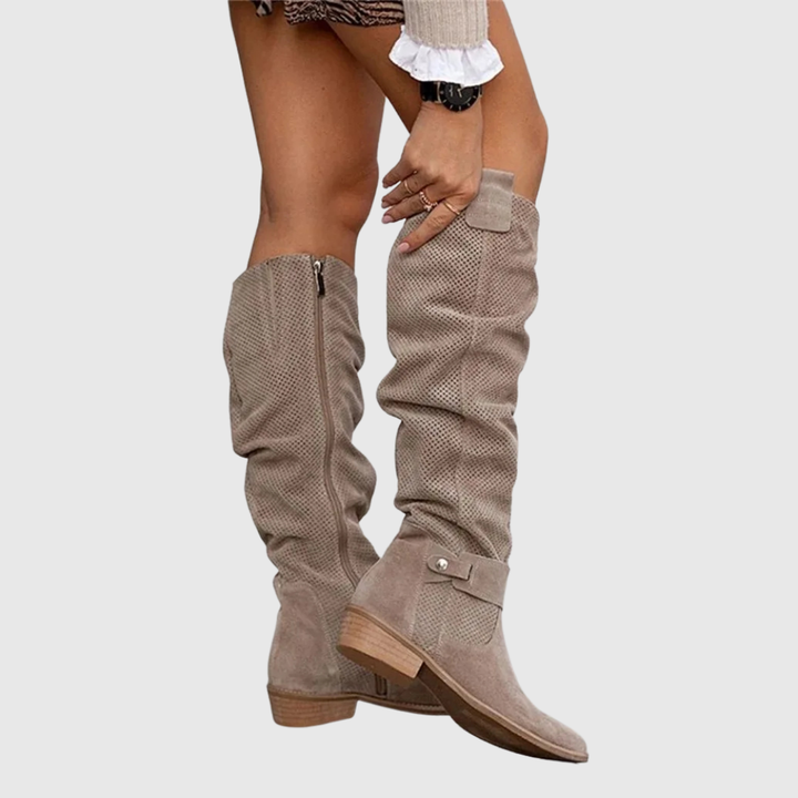 Women's Leather Boots — ELVORIA