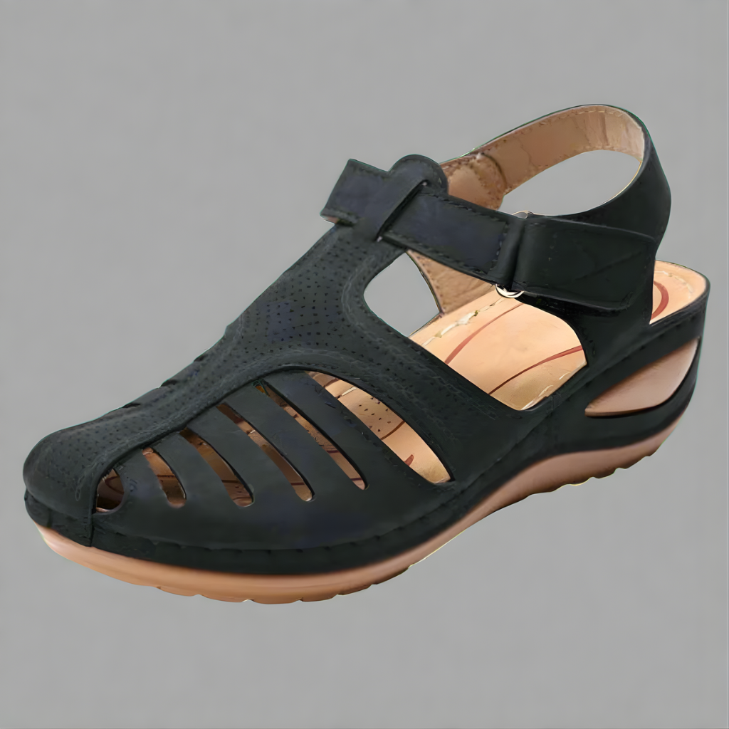 Rowena London women's orthopaedic comfort sandals with cushioned arch support