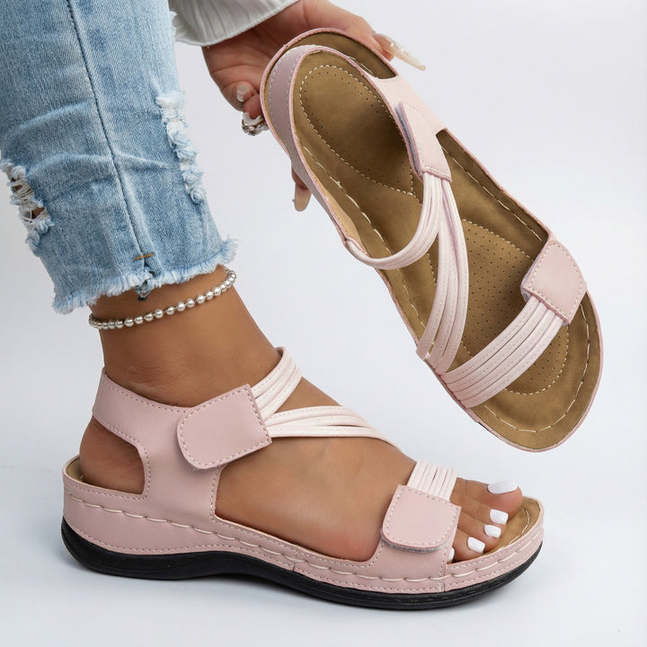 Rowena London women's orthopaedic comfort sandals with cushioned arch support