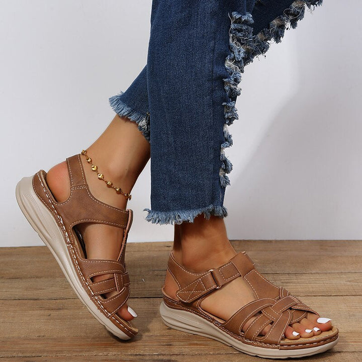 Rowena London women's orthopaedic comfort sandals with cushioned arch support