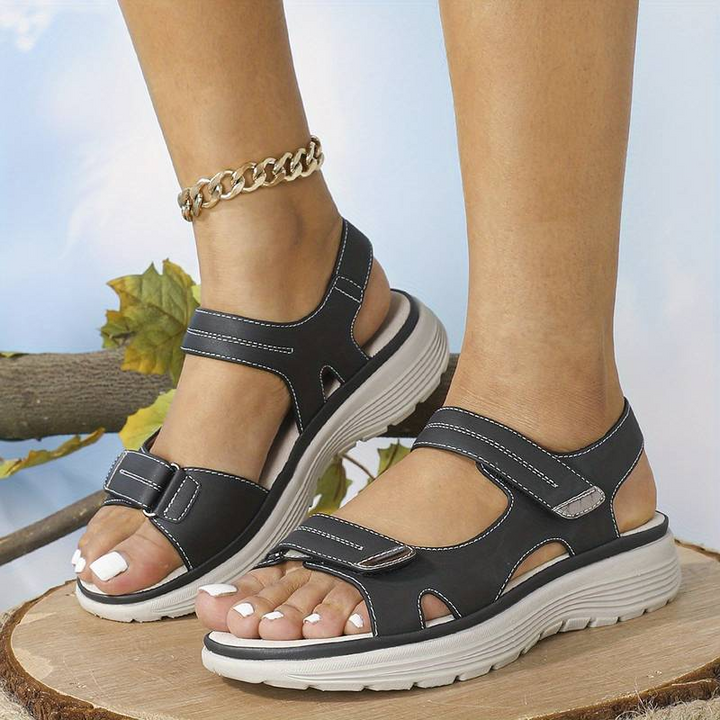 Rowena London women's orthopaedic comfort sandals with cushioned arch support