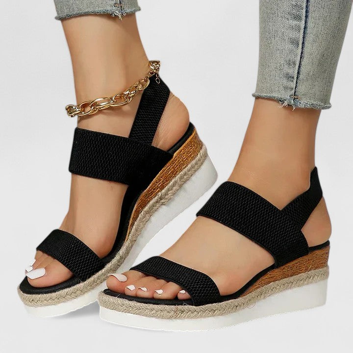 Rowena London women's orthopaedic comfort sandals with cushioned arch support