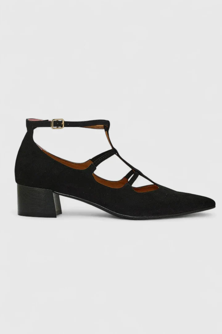Beatrice | Orthopaedic Heels Comfort — Black / 3.5