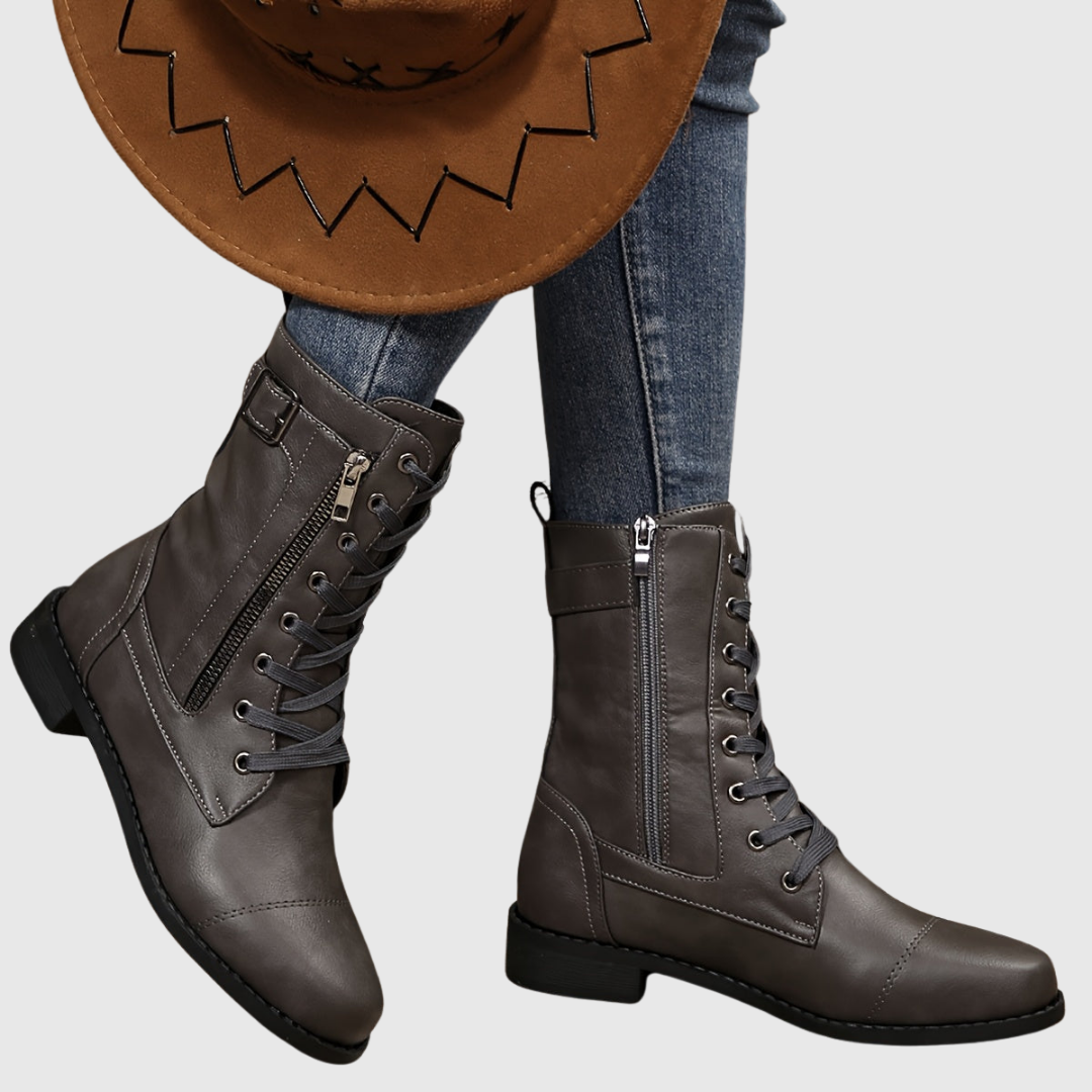 Women's Leather Boots — CARMINE