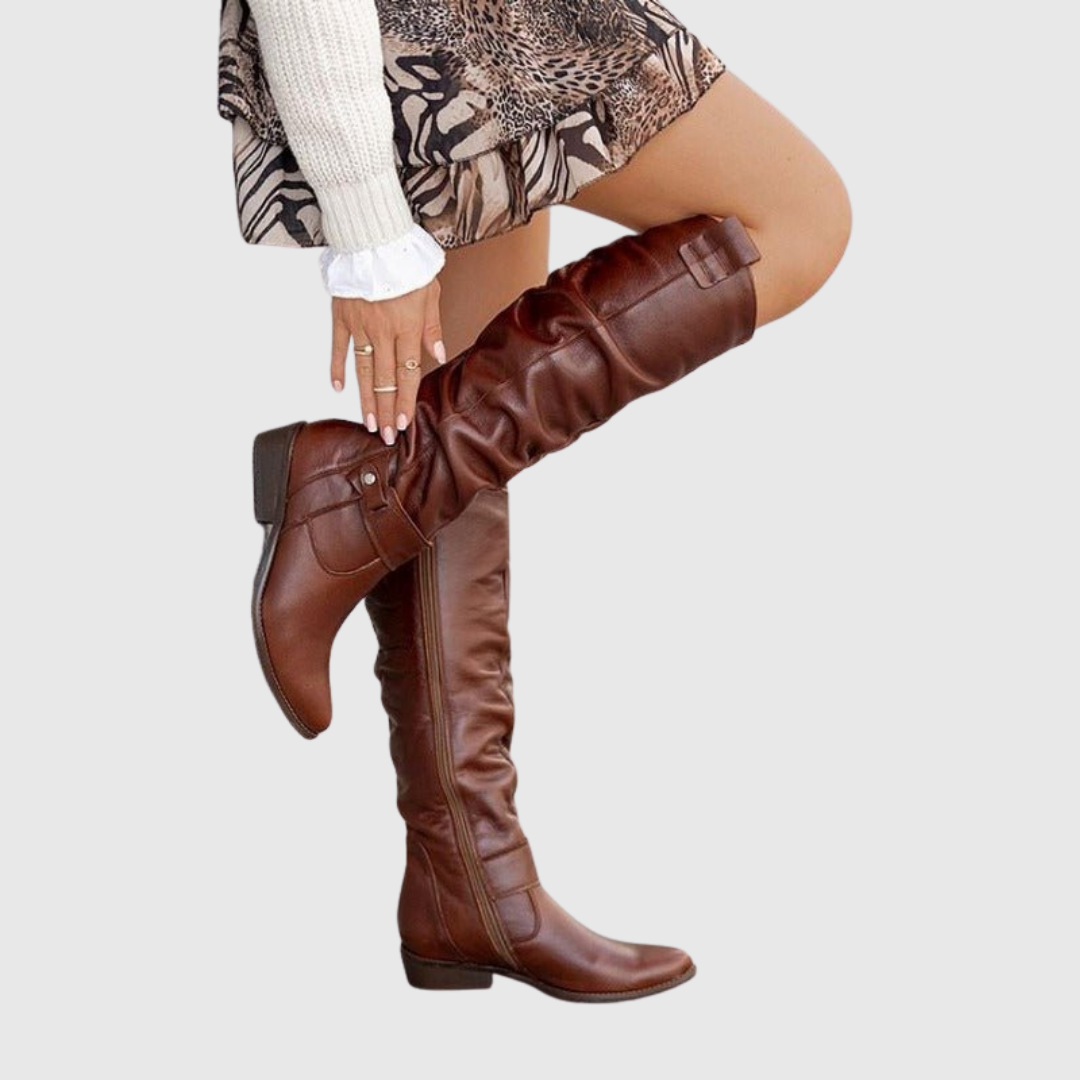 Women's Leather Boots — NORIEL