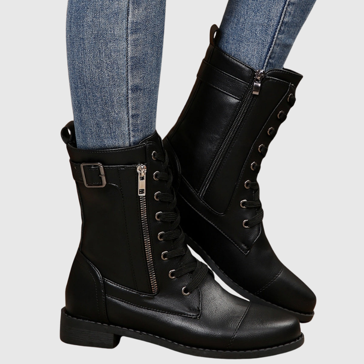 Women's Leather Boots — CARMINE