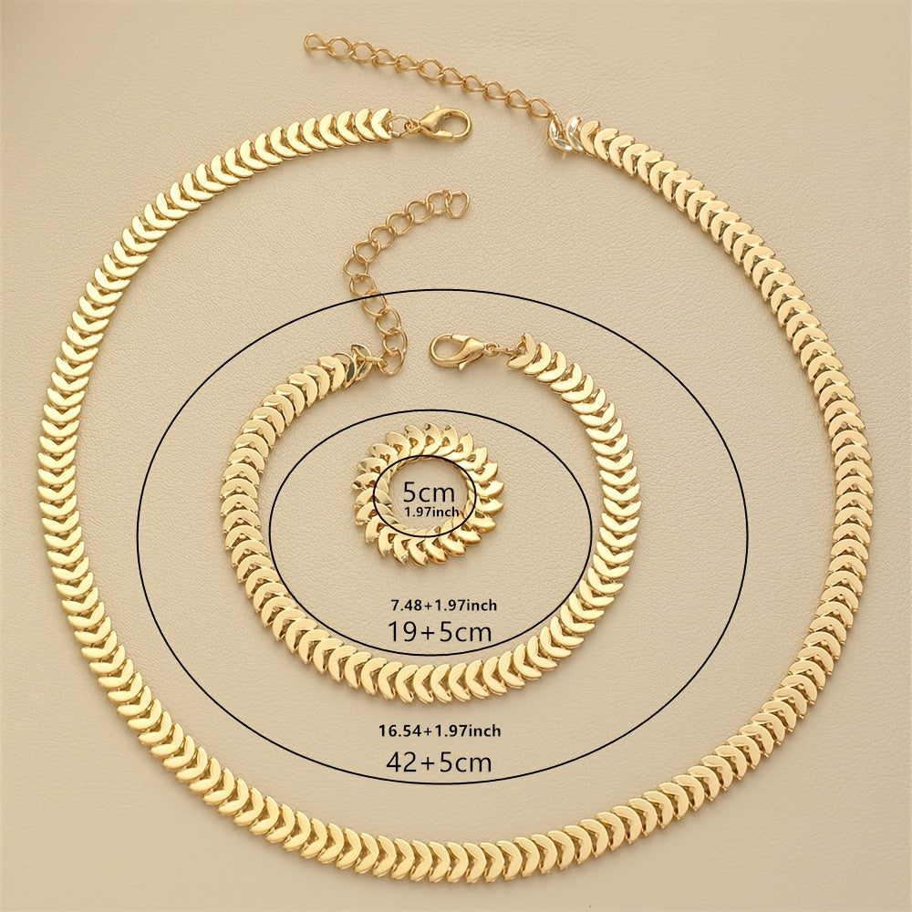 Women's Jewellery Sets — 3-IN-1