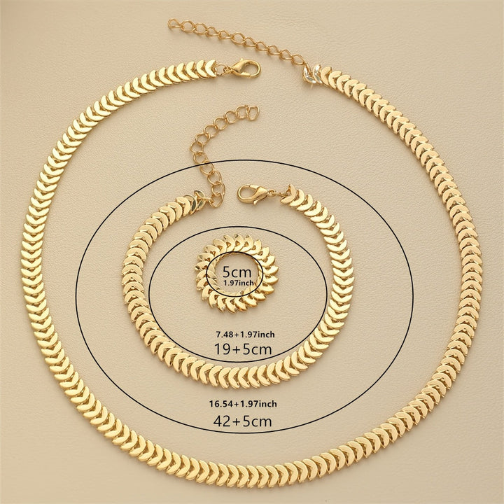 Women's Jewellery Sets — 3-IN-1