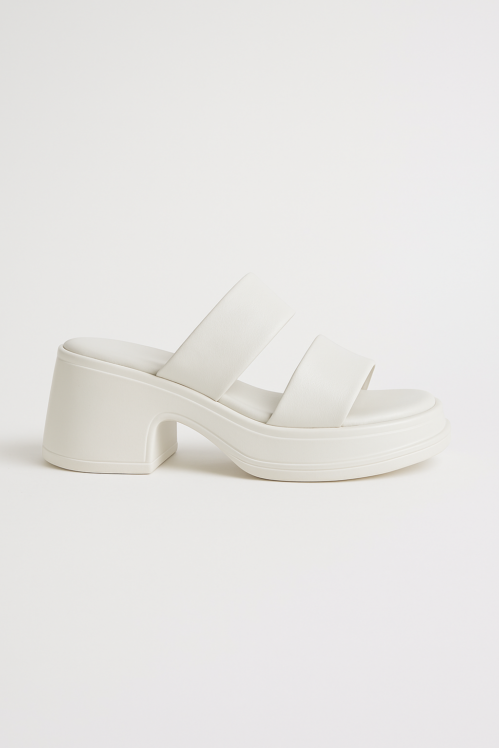 Women's High Heels — Calf Leather Sandals