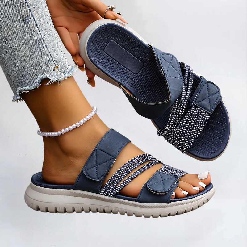 Rowena London women's orthopaedic comfort sandals with cushioned arch support