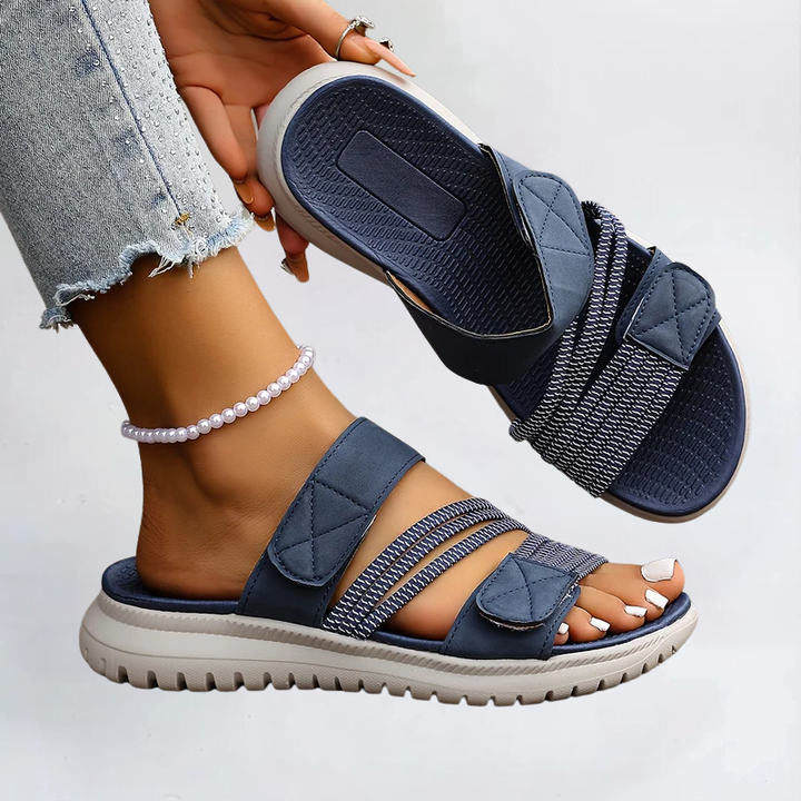 Rowena London women's orthopaedic comfort sandals with cushioned arch support