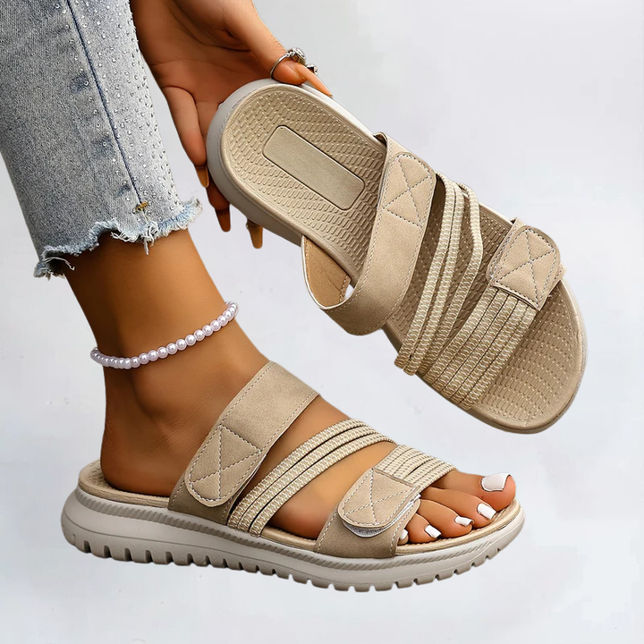Rowena London women's orthopaedic comfort sandals with cushioned arch support