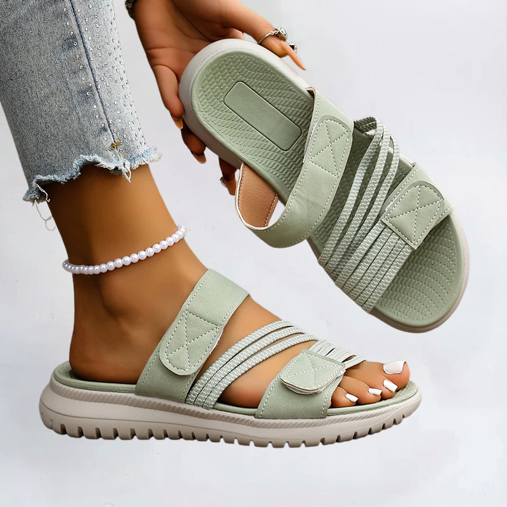 Rowena London women's orthopaedic comfort sandals with cushioned arch support