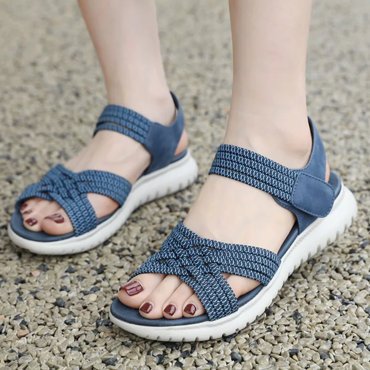 Rowena London women's orthopaedic comfort sandals with cushioned arch support