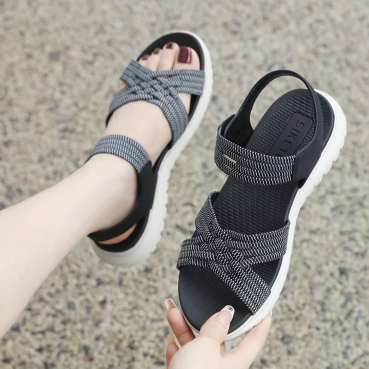 Rowena London women's orthopaedic comfort sandals with cushioned arch support