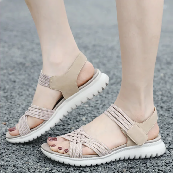 Rowena London women's orthopaedic comfort sandals with cushioned arch support