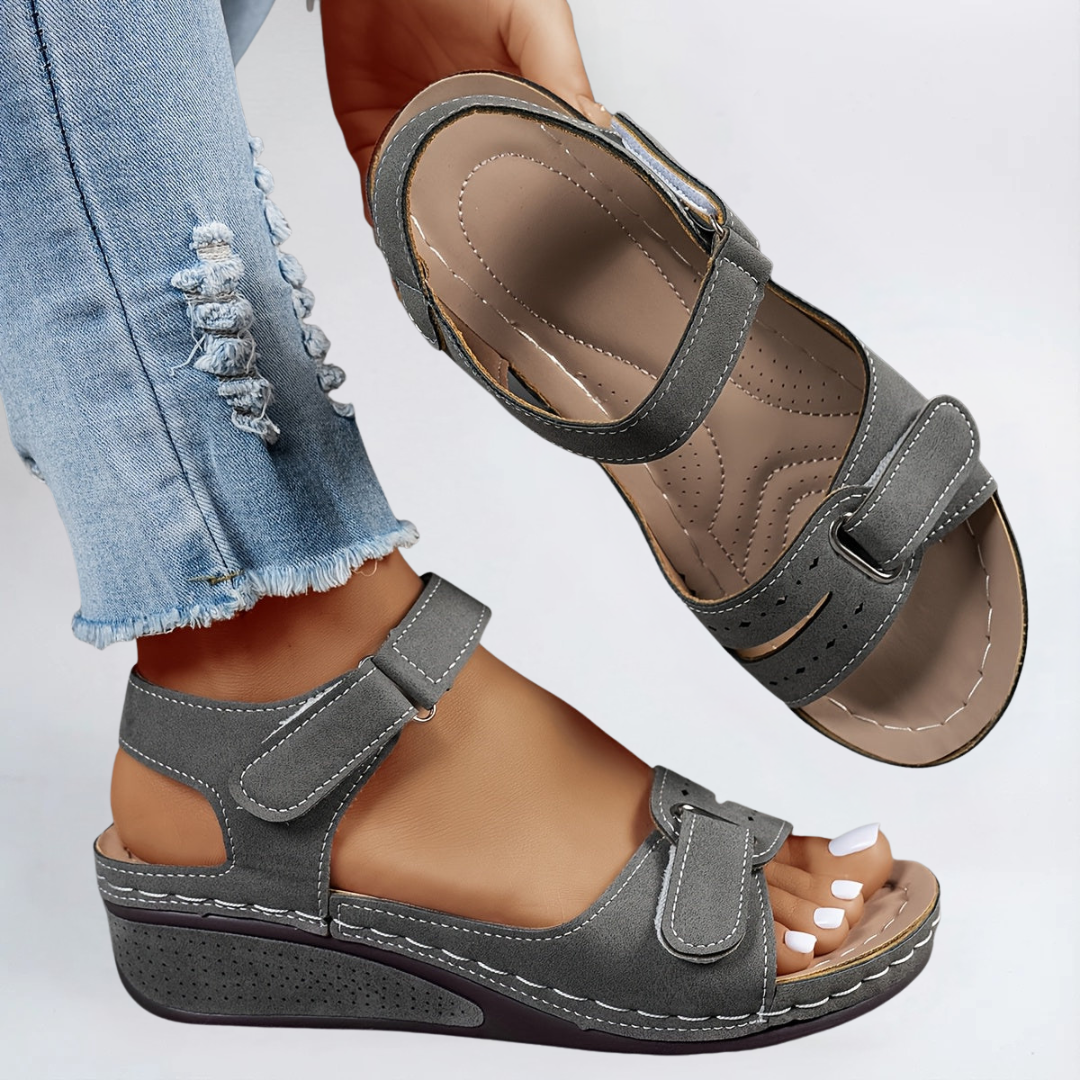 Rowena London women's orthopaedic comfort sandals with cushioned arch support