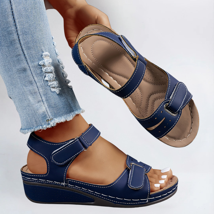 Rowena London women's orthopaedic comfort sandals with cushioned arch support