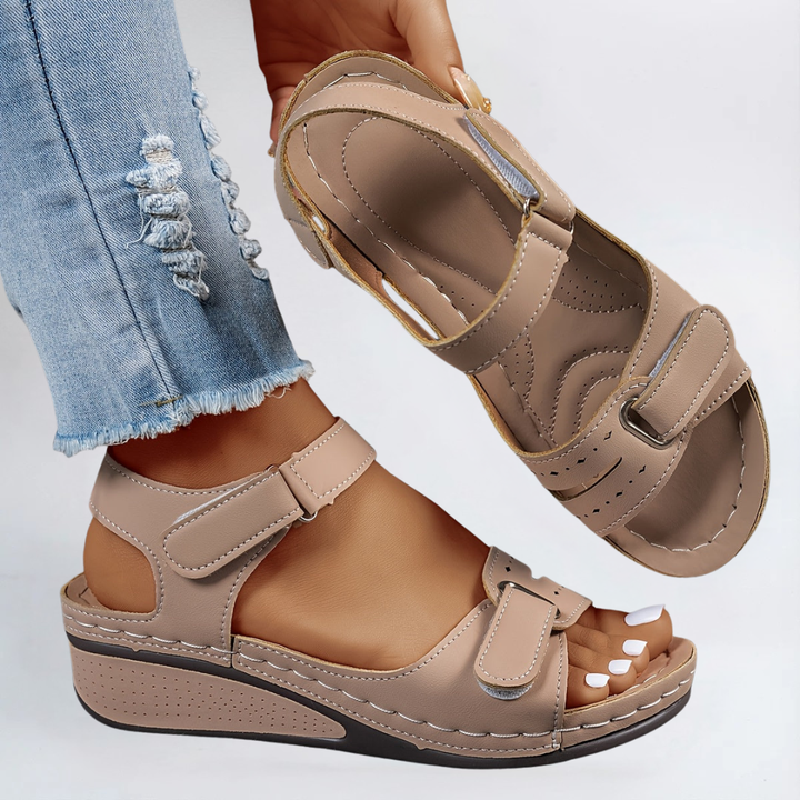 Rowena London women's orthopaedic comfort sandals with cushioned arch support