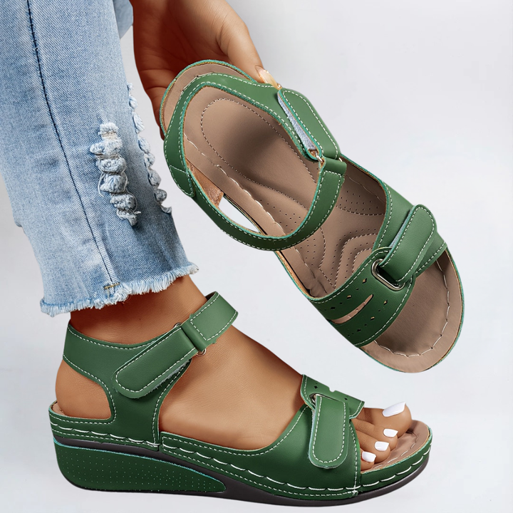 Rowena London women's orthopaedic comfort sandals with cushioned arch support