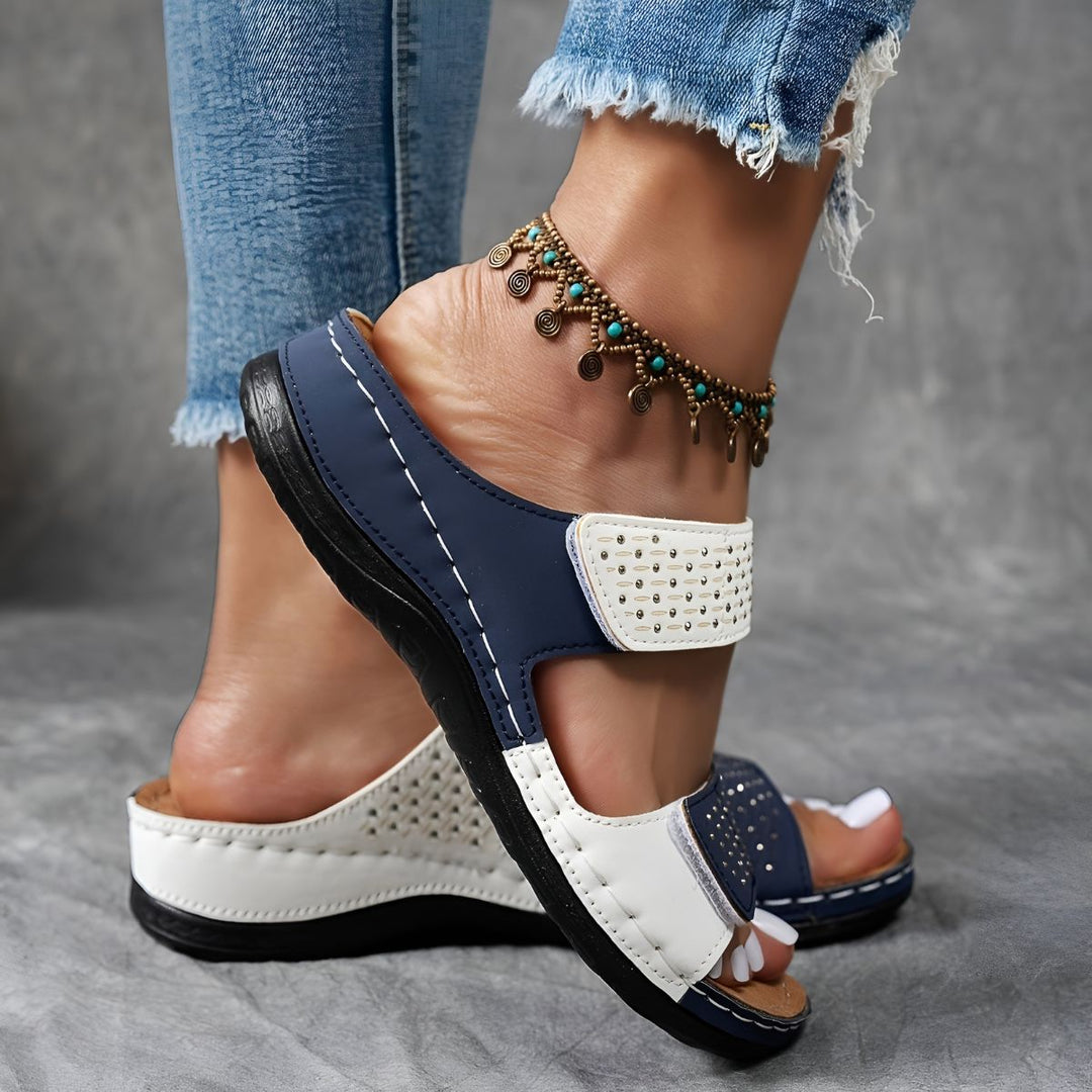 Rowena London women's orthopaedic comfort sandals with cushioned arch support