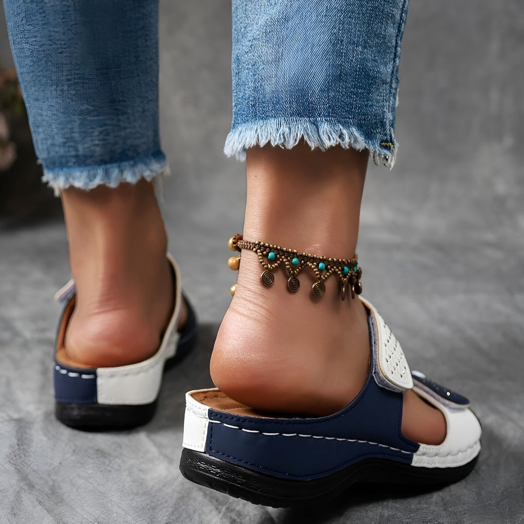 Rowena London women's orthopaedic comfort sandals with cushioned arch support