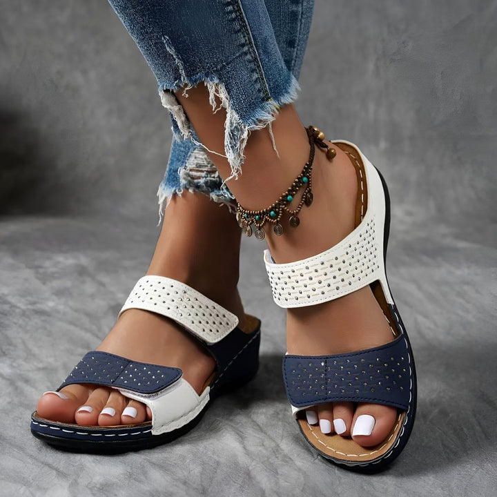 Rowena London women's orthopaedic comfort sandals with cushioned arch support