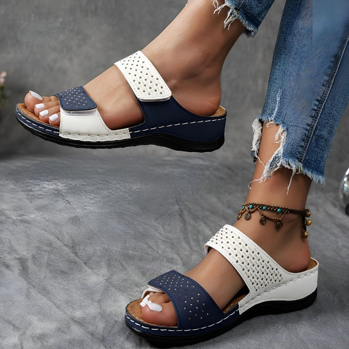 Rowena London women's orthopaedic comfort sandals with cushioned arch support