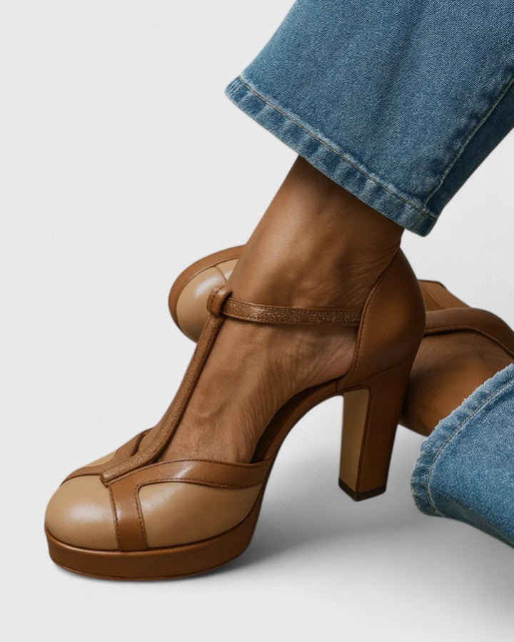Vivienne | Orthopaedic Heels Elegance — Brown / 2.5