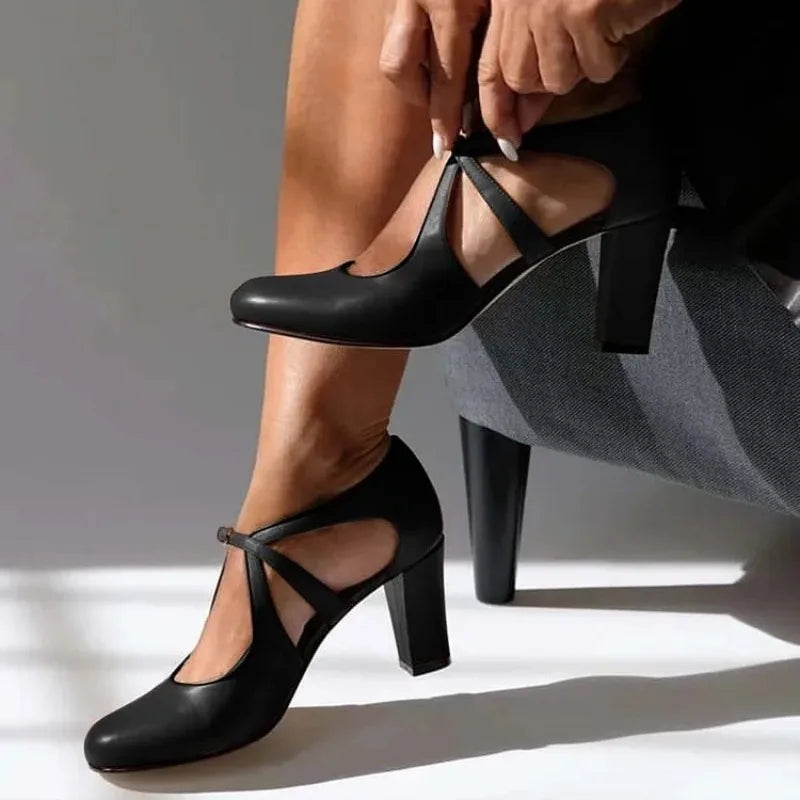 Imogen | Orthopaedic Heels Elegance — Black / 2.5