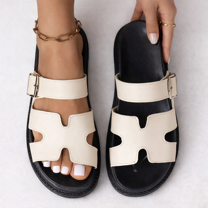 Rowena London women's orthopaedic comfort sandals with cushioned arch support