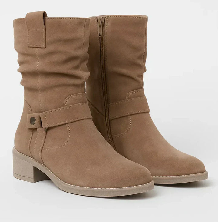 Women's Suede Boots — SUEVANAE