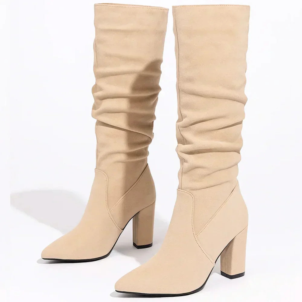 Women's Suede Boots — LANORA