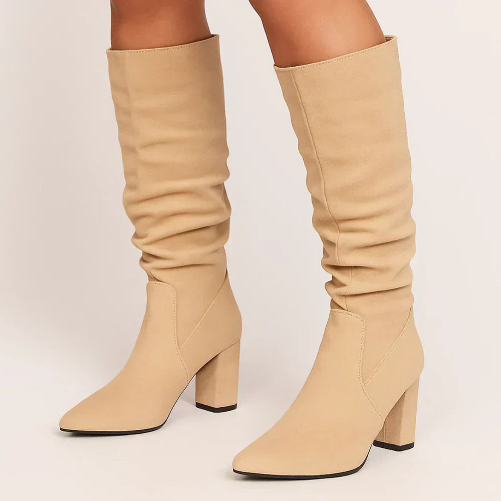 Women's Suede Boots — LANORA