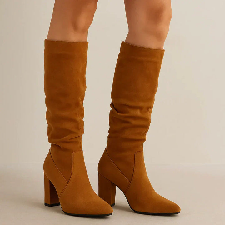 Women's Suede Boots — LANORA